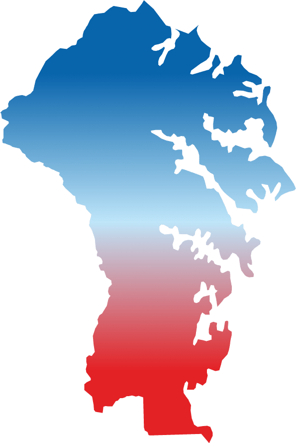 Map of Anne Arundel County, MD