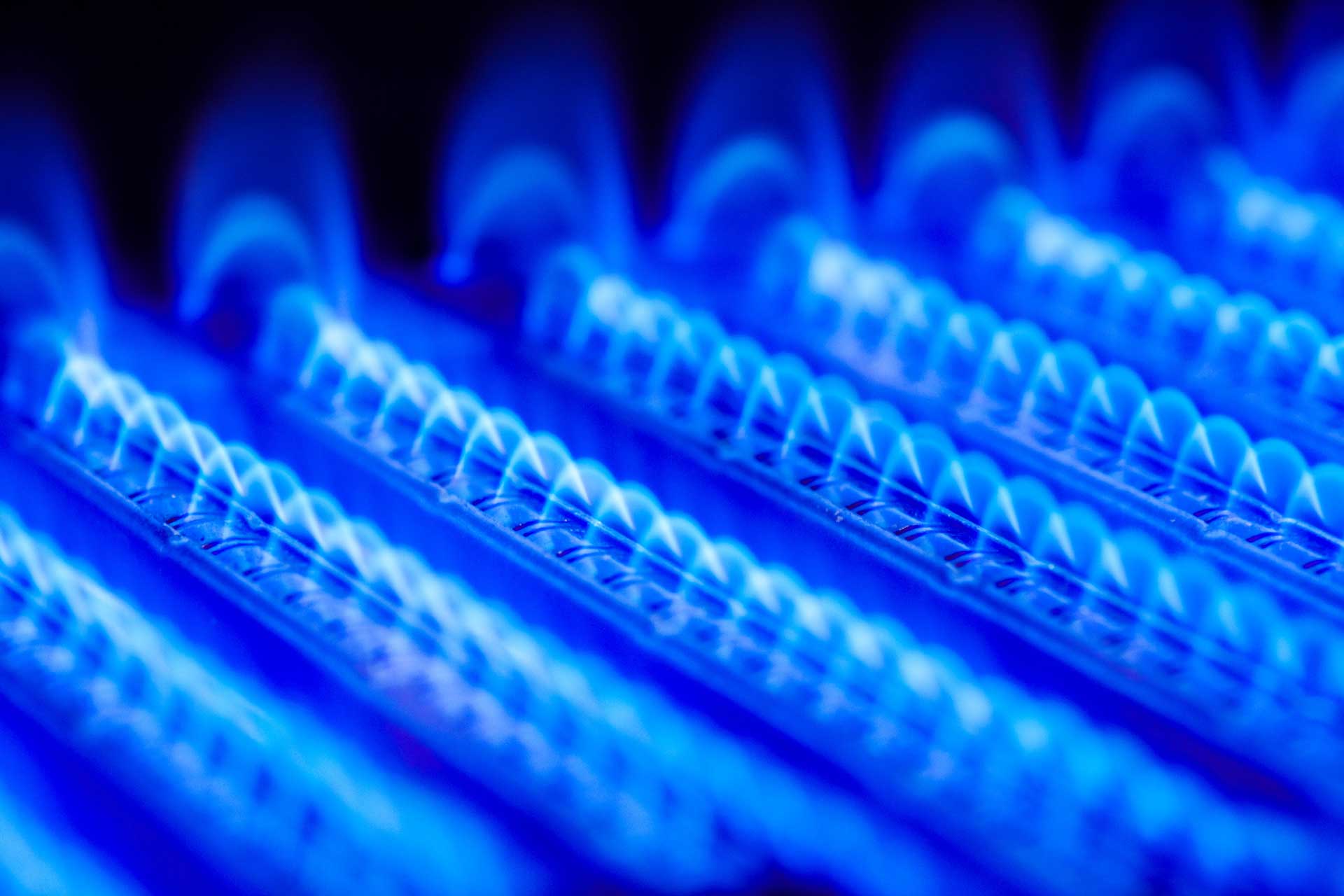 Flames in a furnace - HVAC services in Anne Arundel County, MD
