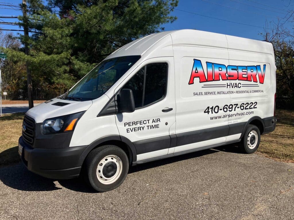 Cool-Serv HVAC van